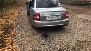 Приора выхлоп