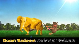 Un Eléphant qui se Balançait par Foufou (The elephant song in french for kids) 4K