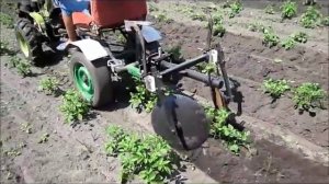 Дисковые окучники с адаптером