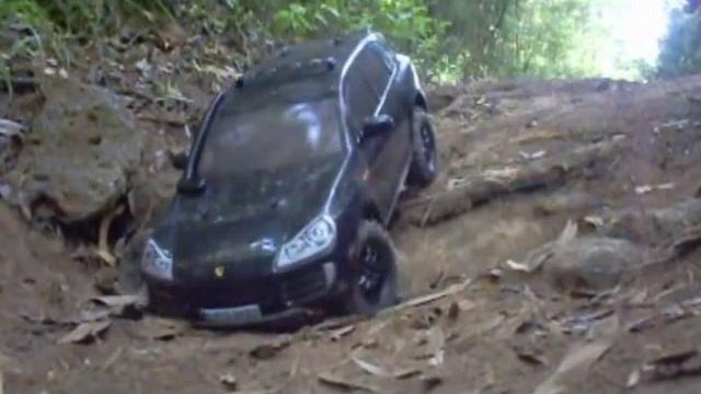 tamiya porsche cayenne crawler... смотреть онлайн