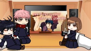 Jujutsu Kaisen react to Gojo Satoru || RoseGacha ||
