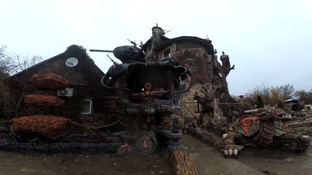 страна Вихляндия . обзор работ из ар бетона ,скульптуры на даче работы прошлого года. смотреть онлайн