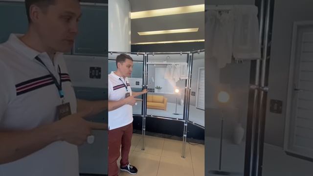 Короткое и длительное нажатия для управления 2 разными группами освещения в модулях SE6i5o Light.