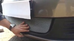 Защитная решетка радиатора Volkswagen Golf Plus 2009-2014 инструкция по установке