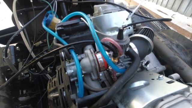 Первый запуск Лифан 24 с карбюратором PWK 26 смотреть онлайн