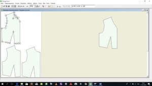 Моделирование линии горловины в программе Fittingly Sew