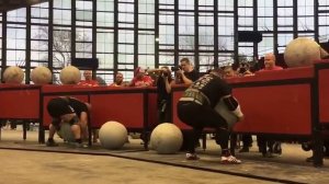 2017 Masters Worlds Strongest Man Atlas Stones: Zydrunas Savickas vs Vidas Blekaitis