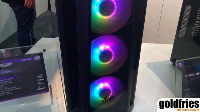 Cooler Master MasterBox MB530P at Computex 2018 смотреть онлайн