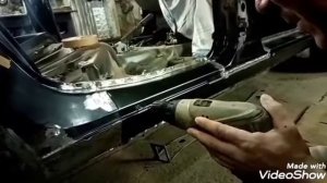 Как сделать крепления в новых порогах для обвесов
