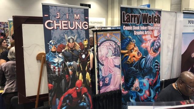 San Diego Comic Con 2019: Artist Alley! смотреть онлайн
