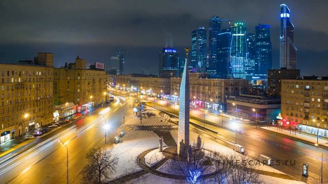 Таймлапс Ночная Москва / Moscow Nights Timelapse
