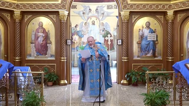 Заря таинственного дня. Проповедь свящ. Георгия Полякова в праздник Успения Божией Матери. смотреть онлайн