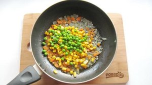 Рис с кукурузой и фасолью