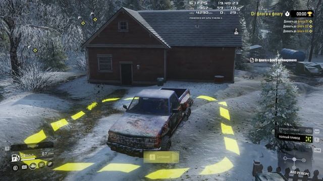 i5 9600 KF + Обзор Сравнение SnowRunner + GTX 1060 6G + Высокие настройки качества графики! смотреть онлайн