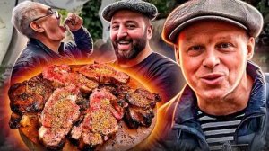 Порвали Гриль!! Стейки Ребра Вырезка BBQ! SABER Жарит Лучше Всех