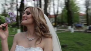 Встреча жениха с невестой в парке. Свадебный клип