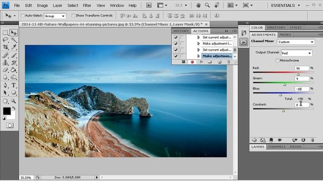 Photoshop Tutorial | Sharpness and Clarity Action смотреть онлайн