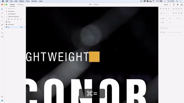 Уроки Adobe XD CC | Дизайн главного экрана в Adobe Experience Design