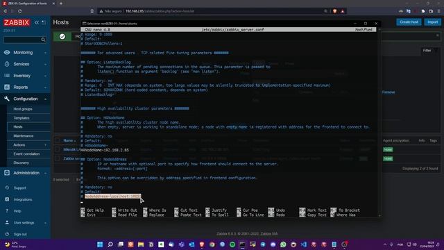 Zabbix 6 HA Cluster - Alta Disponibilidade смотреть онлайн