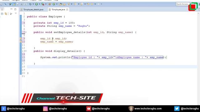 Java learn in Kannada || Lesson 34