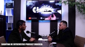 Tenente Coronel Souza Júnior SABATINA PodCast Brasilia com Ronnie Peterson