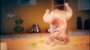 Poulet qui danse