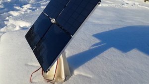 Солнечный трекер -- тест 1