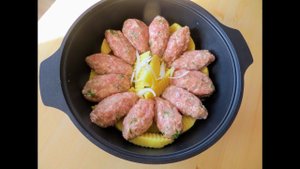 Ужин за уши не оттащишь! Картошка с Котлетами в Казане