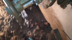 Реставрация задвижки в подвале. Набивка кранбуксы.