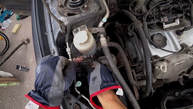 Mitsubishi Lancer 9 -  Ремонт проблемных мест (2 часть)