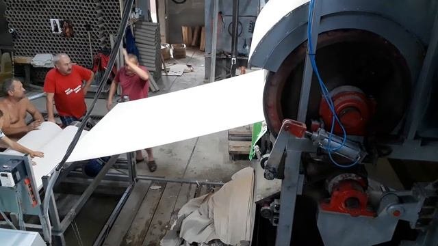 Бумагоделательная машина 1450х1000 2.2 тонны в сутки
