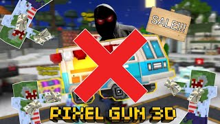 Никогда не покупай пушки в фургоне! | Как вас разводят на деньги - Pixel Gun 3D