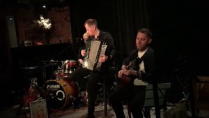 Андрей Кир-- творческий вечер баяниста в кафе Пушкарев.9 ))) 20 декабря