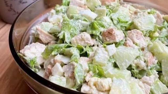 ПРОСТОЙ И ВКУСНЫЙ ПП-САЛАТИК Рецепт приготування в описах