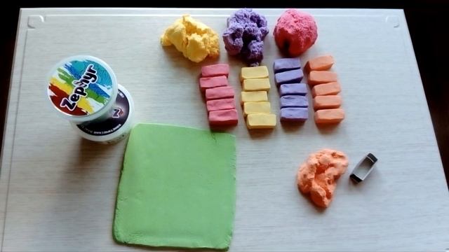 Кинетический пластилине Зефир смотреть онлайн