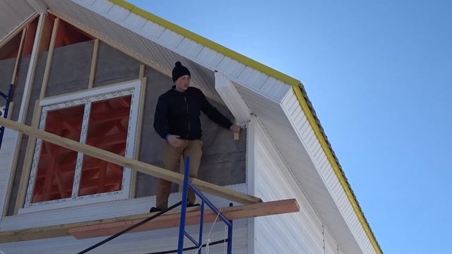 Каркасный дом своими руками. Отделка фасада в каркасном доме. смотреть онлайн