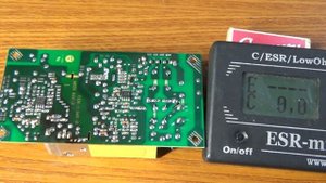 Определение причины неисправности БП монитора