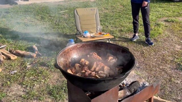 Рыбацкая усадьба. Выехали на рыбалку .
