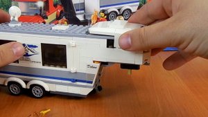лего сити фургон и дом на колесах обзор конструктора