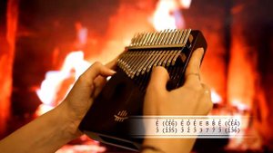 The Witcher: Toss A Coin To Your Witcher - Kalimba Cover With Tabs (in C)