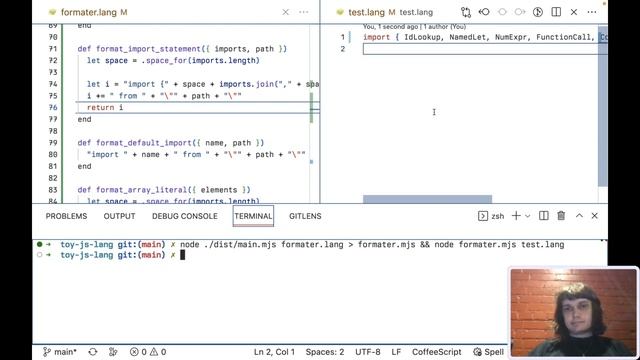 Toy JS | Formatter Ep 1 смотреть онлайн