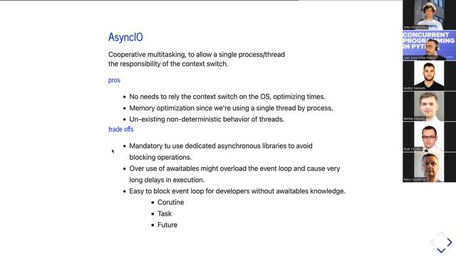 Concurrent programming in Python by Juan Jose Palacio