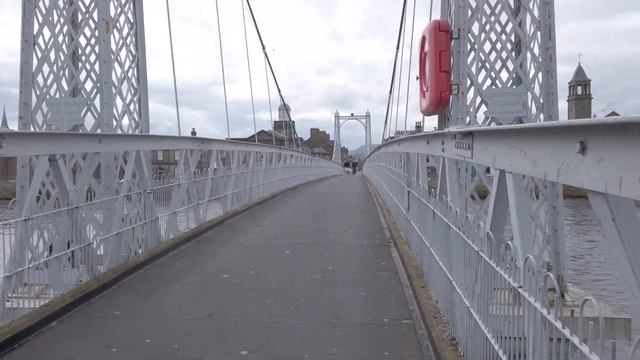 INVERNESS, SCOTLAND | WALK TOUR IN INVERNESS CITY CENTRE смотреть онлайн