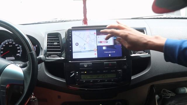FLAGSHIP ARM LITE 360 3GB RAM 32GB ROM 4G LTE installed in TOYOTA FORTUNER 2014 смотреть онлайн