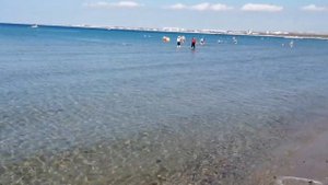 Анапа. Море 2 октября. Пляж Варваровская щель и центральный