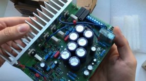Собранный усилитель на схеме Алексея Никитина (он же Creek 4330 mk II), AMP-KIT.RU
