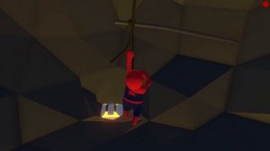 НЕ БРОСАЙ МЕНЯ В HUMAN FALL FLAT | пластилиновые герои Володя Человек Паук и Железный Человек