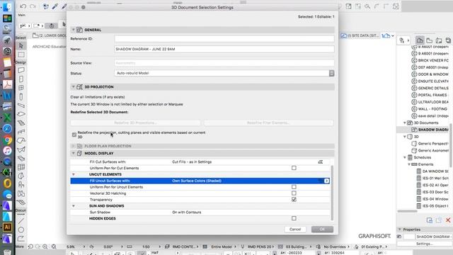 ArchiCAD shadow diagrams смотреть онлайн