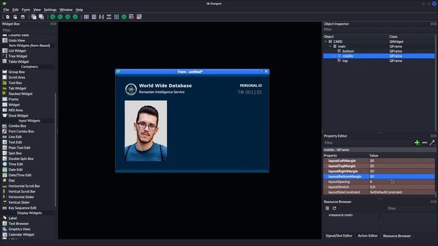Create a graphical database interface using Qt 5 Designer & Python смотреть онлайн