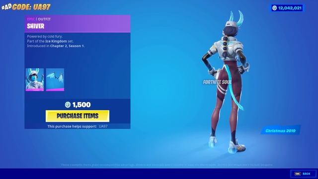 All Christmas Skins & Bundles Fortnite Item Shop Preview! Every Christmas Skin
